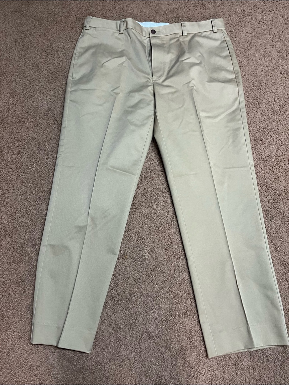Orvis Men's Khaki Straight-Leg Chinos